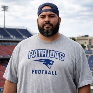 New England Patriots NFL Team Apparel T-Shirt Gray 3XL Big & Tall Football Tee